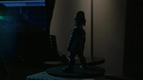 Free Stock Video Scanning A Figurine Ready For Printing Live Wallpaper - Free Live Wallpaper