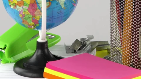 Free Stock Video School Items Close Up Live Wallpaper - Free Live Wallpaper