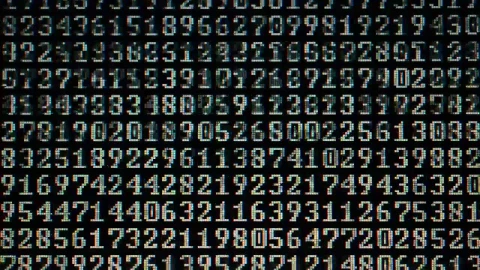 Free Stock Video Screen Full Of Changing Numbers Live Wallpaper - Free Live Wallpaper
