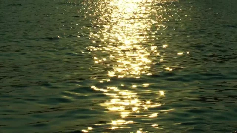 Free Stock Video Sea Water Reflecting The Light Of The Sunset Live Wallpaper - Free Live Wallpaper