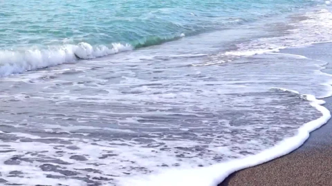 Free Stock Video Sea Waves In A Sandy Beach Live Wallpaper - Free Live Wallpaper