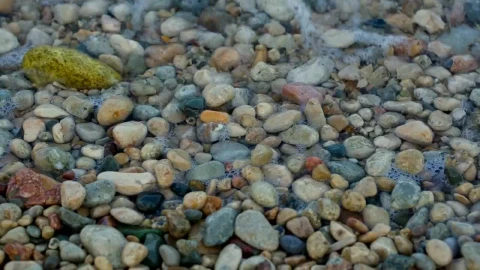 Free Stock Video Sea Waves Reach The Rocks On The Beach Close Up Live Wallpaper - Free Live Wallpaper