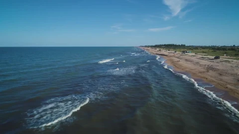 Free Stock Video Sea Waves Reaching The Beach In The Seashore Live Wallpaper - Free Live Wallpaper