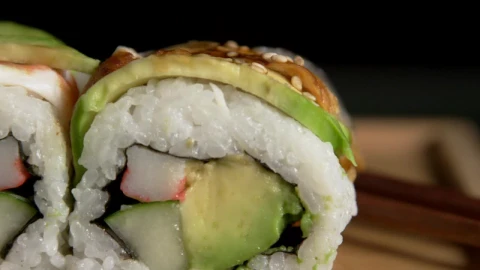 Free Stock Video Selection Of Sushi Rolls Live Wallpaper - Free Live Wallpaper
