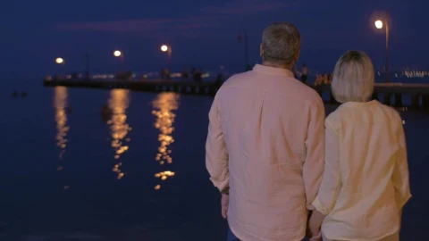 Free Stock Video Senior Couple At The Waterfront Live Wallpaper - Free Live Wallpaper