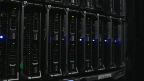 Free Stock Video Server Lights Flickering Live Wallpaper - Free Live Wallpaper