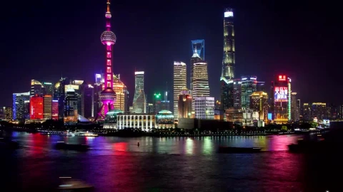 Free Stock Video Shanghai Urban City Scape Time Lapse Live Wallpaper - Free Live Wallpaper