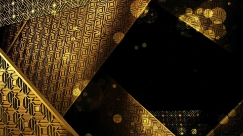 Free Stock Video Shapes With Golden Award Concept Live Wallpaper - Free Live Wallpaper