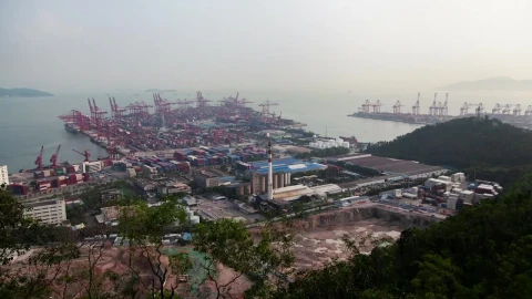 Free Stock Video Shenzhen Container Port Time Lapse Live Wallpaper - Free Live Wallpaper
