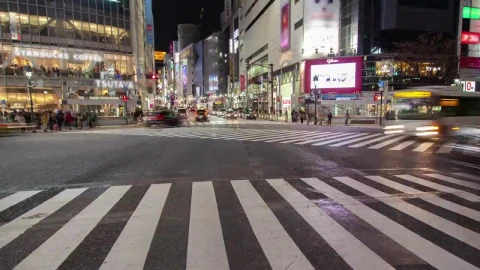 Free Stock Video Shibuya Crosswalk Time Lapse Live Wallpaper - Free Live Wallpaper