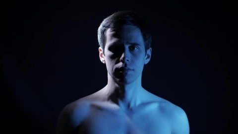 Free Stock Video Shirtless Man Spinning In A Dark Place Live Wallpaper - Free Live Wallpaper