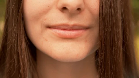 Free Stock Video Shot Focused On A Girls Smile Live Wallpaper - Free Live Wallpaper