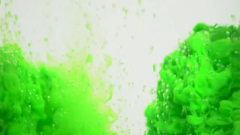 Free Stock Video Shot Of Green Ink Underwater Water Live Wallpaper - Free Live Wallpaper