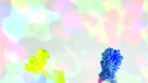 Free Stock Video Shots Of Multicolored Ink Under Water Background Video Live Wallpaper - Free Live Wallpaper