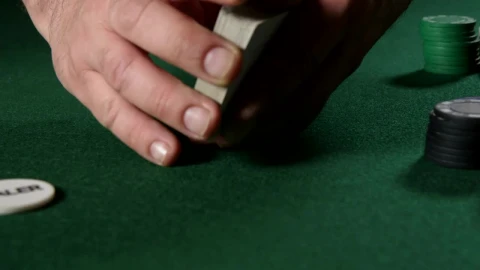 Free Stock Video Shuffling Cards At A Poker Game Live Wallpaper - Free Live Wallpaper