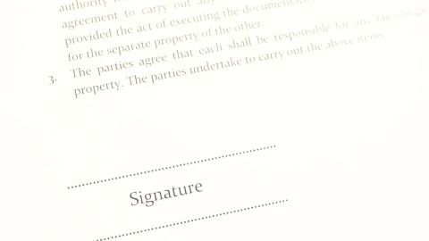 Free Stock Video Signing A Document With Blue Ink Live Wallpaper - Free Live Wallpaper