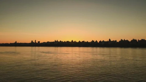 Free Stock Video Silhouette Of A City Skyline Live Wallpaper - Free Live Wallpaper