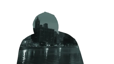 Free Stock Video Silhouette Of A Man And A City Live Wallpaper - Free Live Wallpaper