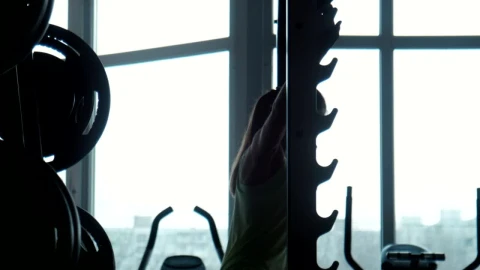 Free Stock Video Silhouette Of A Woman Doing Exercise Live Wallpaper - Free Live Wallpaper