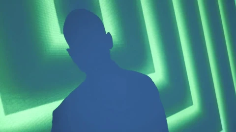 Free Stock Video Silhouette Of Body On Wall Live Wallpaper - Free Live Wallpaper