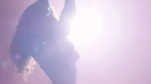 Free Stock Video Silhouette Of Urban Dancer In Smoke Live Wallpaper - Free Live Wallpaper