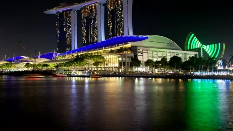 Free Stock Video Singapore Cityscape Time Lapse Live Wallpaper - Free Live Wallpaper