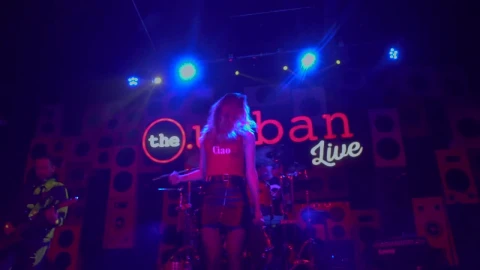Free Stock Video Singer Of A Rock Band Dancing On Stage Live Wallpaper - Free Live Wallpaper