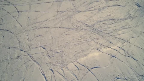 Free Video Stock Ski Tracks In The Mountain Snow Live Wallpaper - Free Live Wallpaper