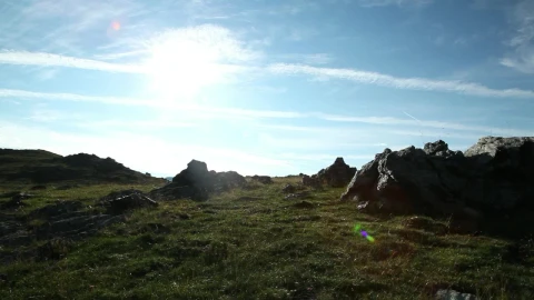 Free Video Stock Sky Over The Top Of A Mountain Live Wallpaper - Free Live Wallpaper