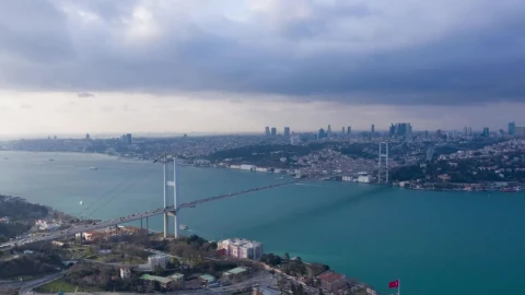 Free Video Stock Sky Timelapse Over Istanbul Live Wallpaper - Free Live Wallpaper