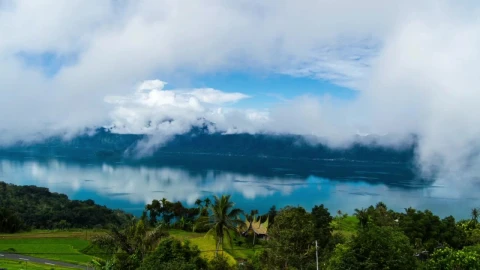 Free Video Stock Sky Timelapse By The Lake Live Wallpaper - Free Live Wallpaper