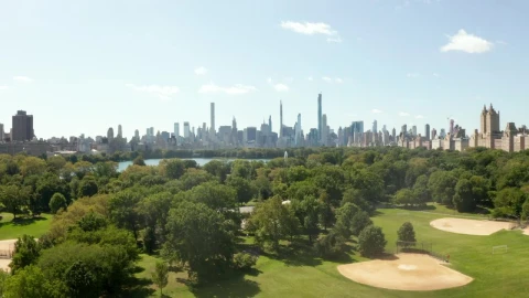 Free Video Stock Skyline View Of New York City From Central Park Live Wallpaper - Free Live Wallpaper