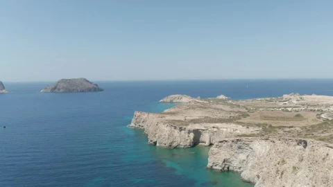 Free Video Stock Skyline View Of The Blue Sea And The Coast Live Wallpaper - Free Live Wallpaper