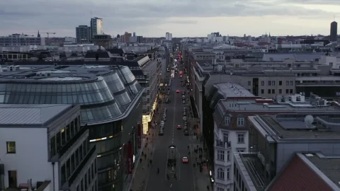 Free Video Stock Skyline View Of The City Of Berlin On An Avenue Live Wallpaper - Free Live Wallpaper