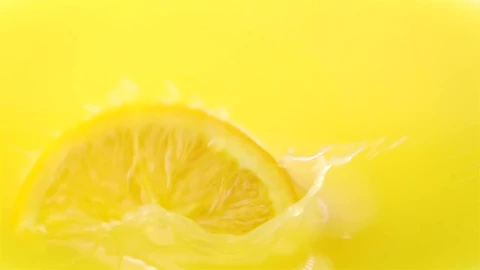 Free Video Stock Slice Of Oranges Falling Into The Juice Live Wallpaper - Free Live Wallpaper