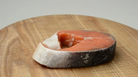 Free Video Stock Slice Of Salmon Live Wallpaper - Free Live Wallpaper