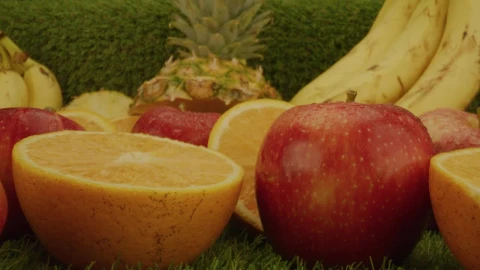 Free Video Stock Sliced Fresh Fruit In A Close Up Shot Live Wallpaper - Free Live Wallpaper