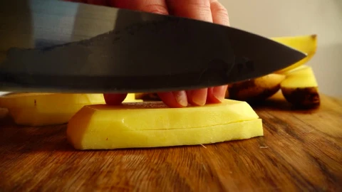 Free Video Stock Slicing French Fries Live Wallpaper - Free Live Wallpaper