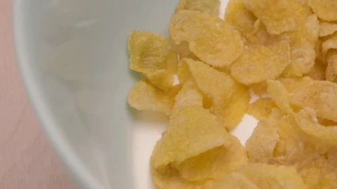 Free Video Stock Slowly Rotating Bowl Of Corn Flake Cereal Live Wallpaper - Free Live Wallpaper