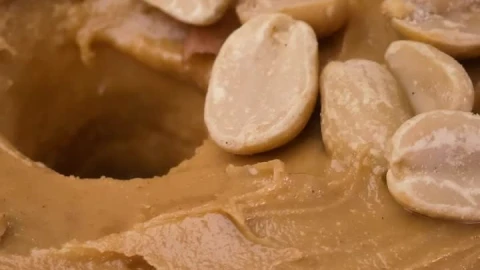 Free Video Stock Slowly Rotating Peanut Butter And Peanut Donut Live Wallpaper - Free Live Wallpaper