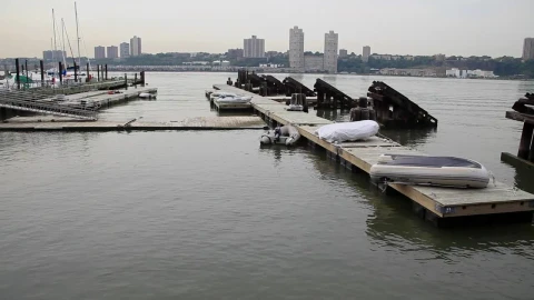 Free Video Stock Small Boats In The Hudson Live Wallpaper - Free Live Wallpaper