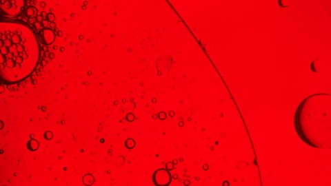 Free Video Stock Small Bubbles In A Liquid On A Red Background Live Wallpaper - Free Live Wallpaper