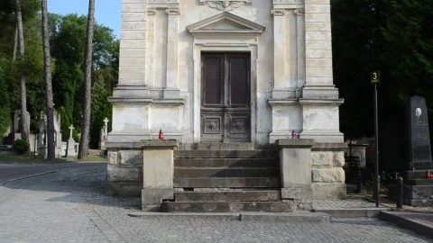 Free Video Stock Small Chapel In The Middle Of A Cemetery Live Wallpaper - Free Live Wallpaper