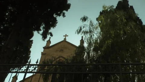 Free Video Stock Small Chapel Seen From Below Live Wallpaper - Free Live Wallpaper