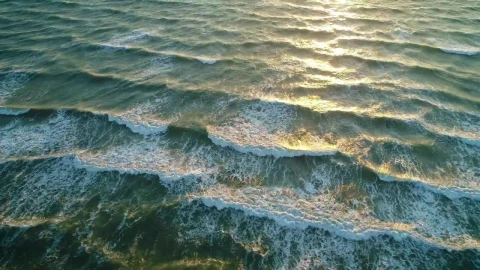 Free Video Stock Small Frequent Waves Reaching The Beach High View Live Wallpaper - Free Live Wallpaper