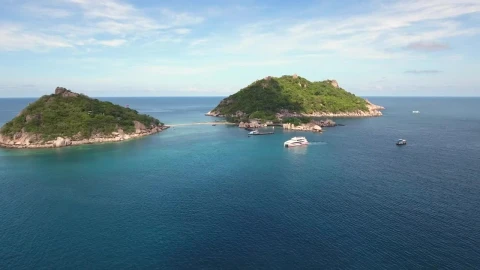 Free Video Stock Small Islands In The Caribbean With Yachts Live Wallpaper - Free Live Wallpaper