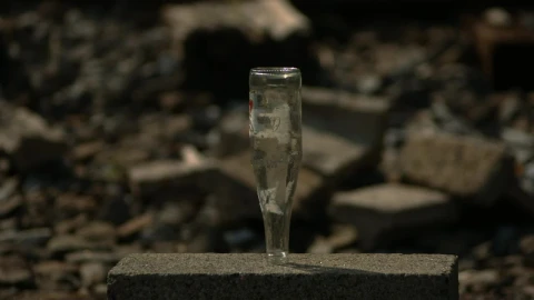 Free Video Stock Smashing A Glass Bottle With A Sledge Live Wallpaper - Free Live Wallpaper