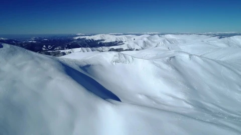 Free Video Stock Smooth Texture Of Snow Over Mountains Live Wallpaper - Free Live Wallpaper