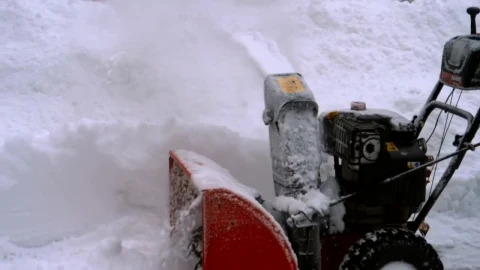 Free Video Stock Snow Blowing Machine Working Live Wallpaper - Free Live Wallpaper