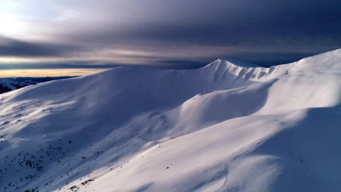 Free Video Stock Snow Covered Mountain Without Vegetation Live Wallpaper - Free Live Wallpaper
